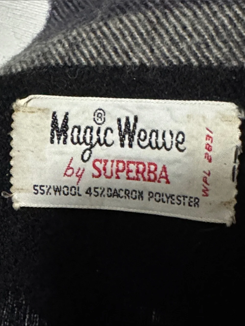Vintage “magic weave